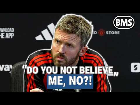 CARRICK: “DO YOU NOT BELIEVE ME, NO?!” 😳 Leeds v Man Utd ⚽ Premier League