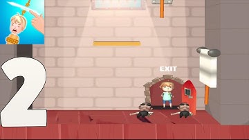 Fast Rescue 3D - Rope Save Human Gameplay Walkthrough Part 2 Levels 31-60 (Android&IOS)