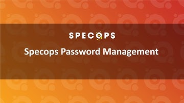 Specops Password Management