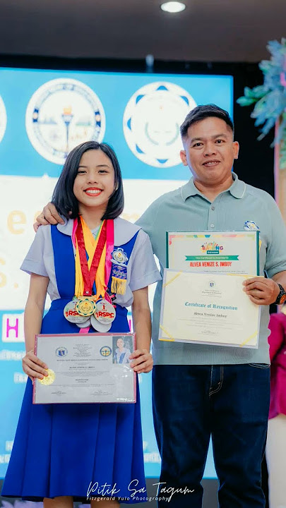 Alvea Venzie S. Imboy #mpies #depedmatatag#graduationceremony #kpopdemonhunters