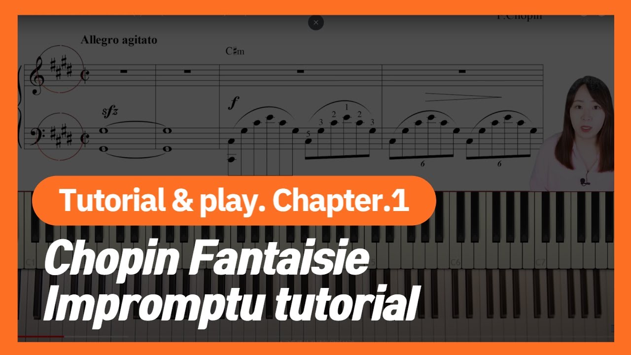 쇼팽 즉흥환상곡_제대로 치는법 (1) Chopin Fantaisie Impromptu tutorial