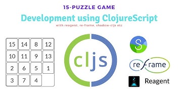 Developing15 puzzle game with #ClojureScript - Part 1
