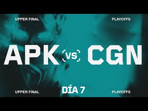 APK VS CGN - MAPA 2 - ASCENSION - PLAYOFFS - UPPER FINAL - DÍA 7 - VALORANT