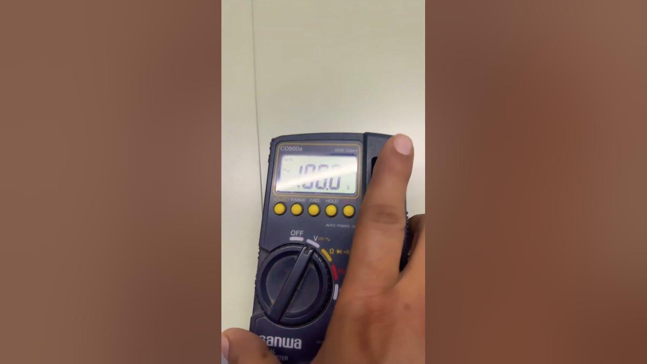 How to calibrate multimeter shortviral shortvideo YouTube