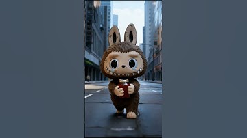 labubu doll toy #labubu #animation #cute #story #shorts