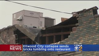 Area Of Ellwood City Closed Due To Collapsing Building