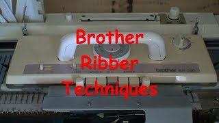 Brother Ribber Racked Zigzag