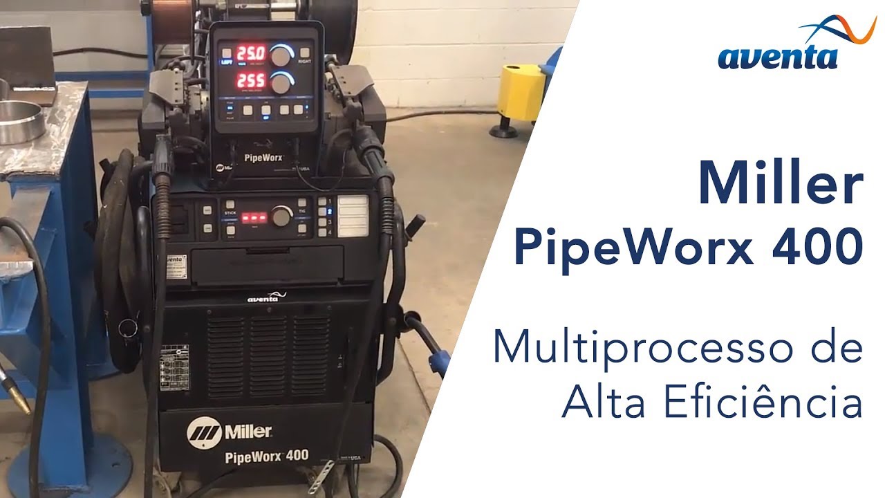 Pipeworks 400 Pipe Worx 400 Miller Aventa - YouTube