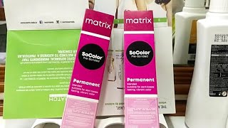 Matrix SoColor 12N & 5G Highlight Colour || Easy Tutorial || Saniya Beauty Studios