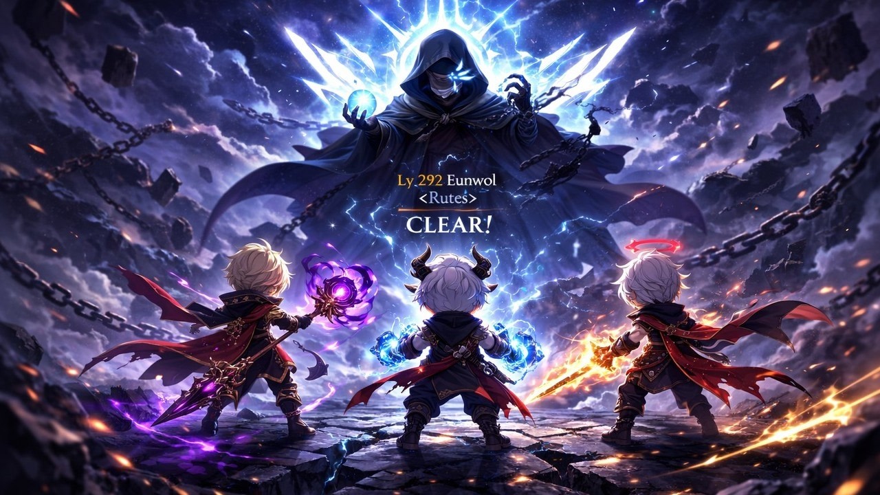 [Maplesea Aquila] Eunwol/Shade Hard First Adversary Trio (No Event Buffs)