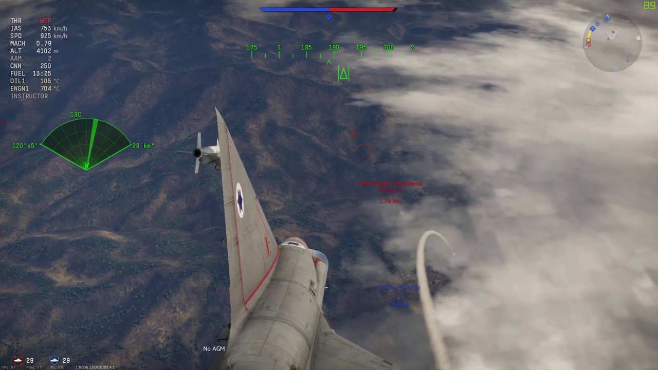 War Thunder Mirage R.530 missile - YouTube