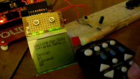 Sony IR with Olimex LPC2148 on Nokia 7110