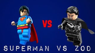 LEGO Superman vs Zod