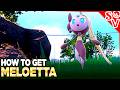 How to get meloetta  pokemon indigo disk