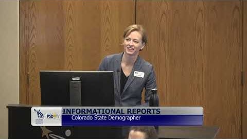 State Demographer Presentation: December 9, 2025