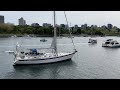 Beagle spirit hallberg rassy 46 external boat tour
