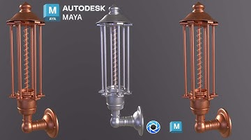 Timelapse Maya Lamp Modeling Tutorial: Step-by-Step Maya Lamp Modeling Tutorial for Beginners