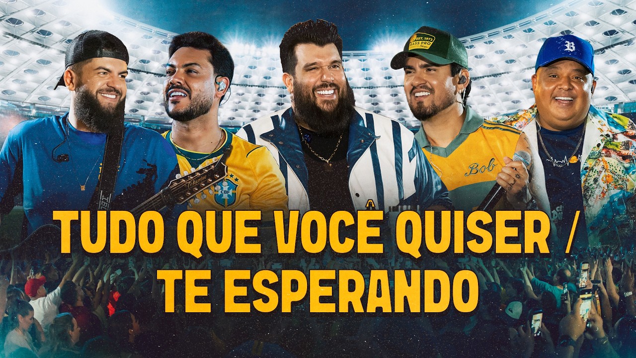 Capa do vídeo Panda, Ícaro e Gilmar, Humberto e Ronaldo - Tudo que você quiser/ Te esperando