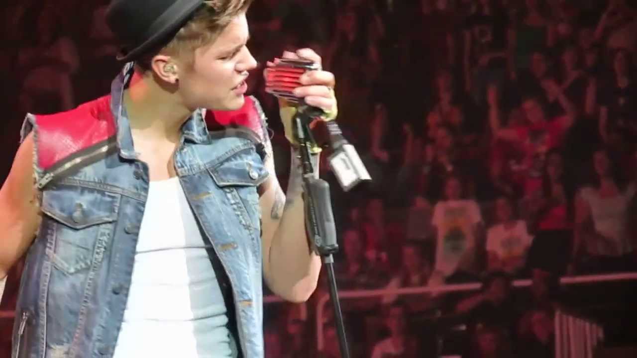 Justin Bieber Rack City/ Die in your Arms- San Jose 6/26/13 HD