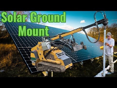 Video: installing a solar mounting system.