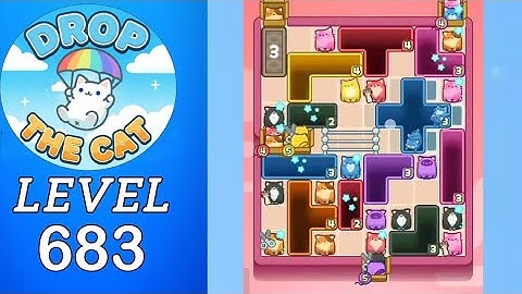 Drop The Cat Level 683 Walkthrough