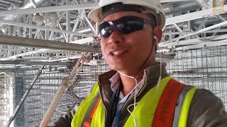 What is the QAQC Engineer and What is he doing on site?