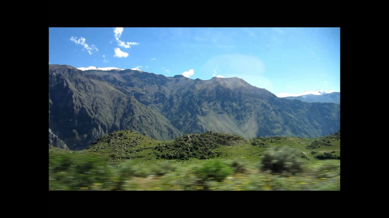 Peru 2012: Driving in Colca Valley 1