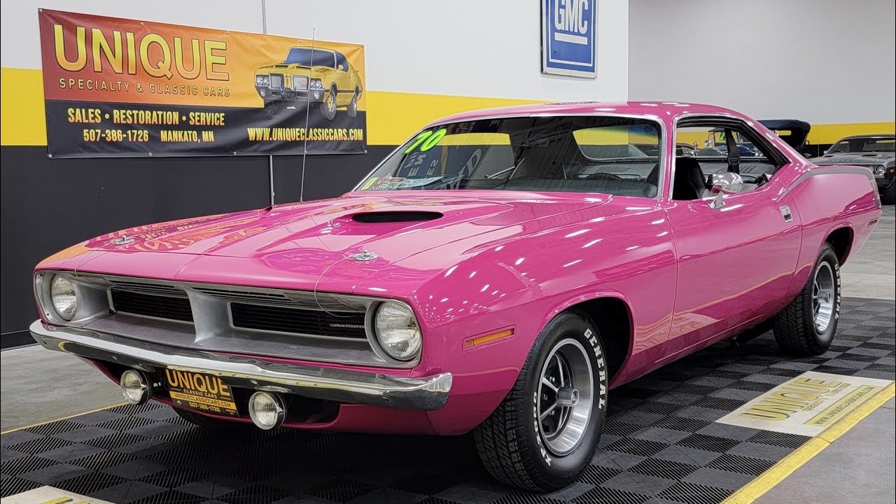 1970 Plymouth 'Cuda | For Sale $48,900 - YouTube