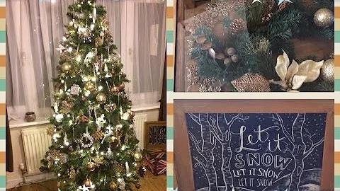 Putting Up Christmas Decorations vlogmas 1