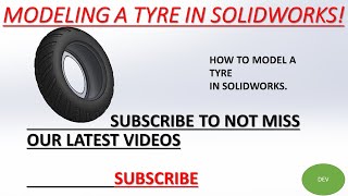Master SolidWorks Tyre Modeling in Just Minutes | This is EASY!