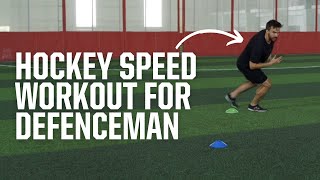 Speed & Footwork Drills for SPECIFICALLY for Hockey Defenceman