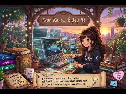🎵 C++ Functions Song 💻 | Learn C++ Programming with Fun! 🚀 | Beginner Friendly