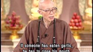 Why onions, garlic and leeks are seen as "non-vegetarian" foods(GDD-349, Master Sheng Yen)