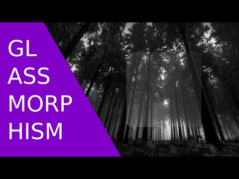 Glassmorphism | New UI Trend 2021 | HTML CSS Tutorial | Glass Morphism