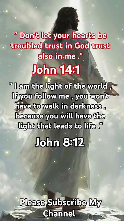 John 8:12 || English Bible Status || Bible Verses by Arif #trustinjesus #jesusislight #jesusislord