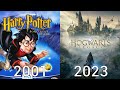 Harry potter game evolution 2001  2023