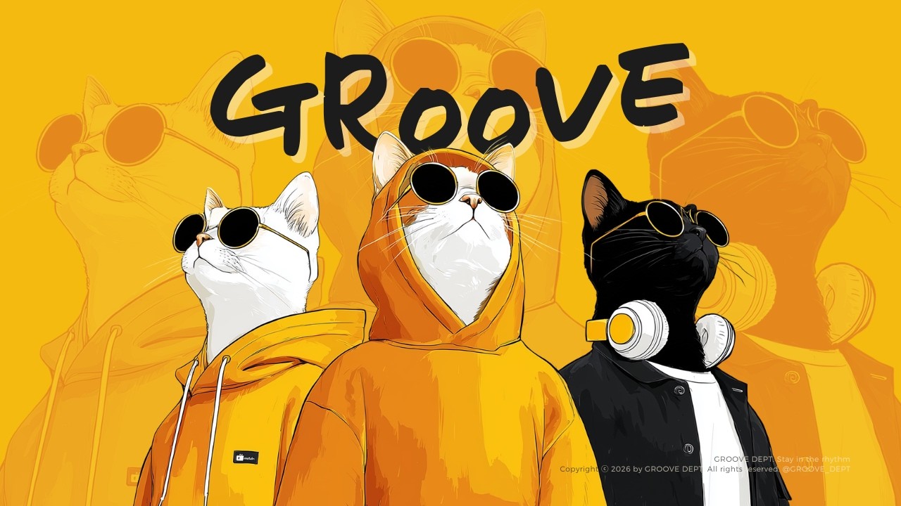 𝗣𝗹𝗮𝘆𝗹𝗶𝘀𝘁 햇살 좋은 날 ☀️, 광합성하며 듣는 경쾌하고 기분 좋은 그루브 | 𝗚𝗥𝗢𝗢𝗩𝗘 · 𝗝𝗔𝗭𝗭𝗛𝗢𝗣 · 𝗙𝗢𝗖𝗨𝗦 | 카페 · 매장음악 · 노동요