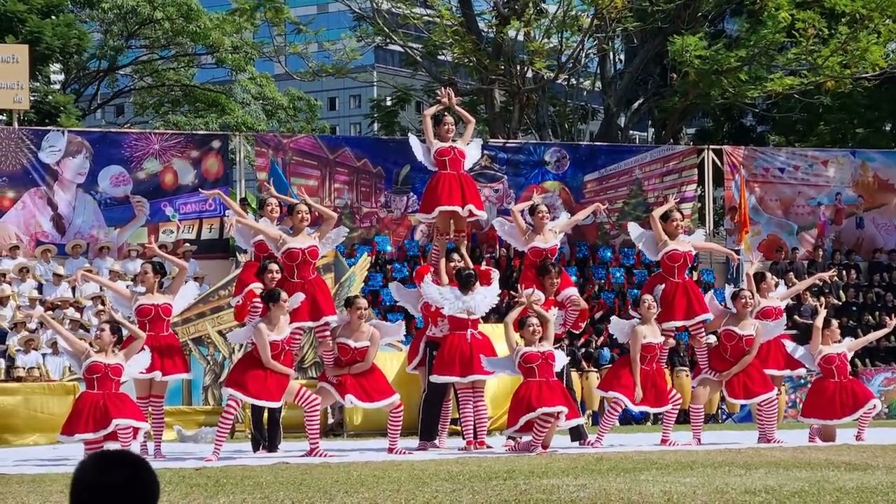 [กีฬาสีหอวัง 2567] อินทนิล/สีฟ้า - วันคริสต์มาส (รอบเช้า)