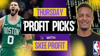 TONIGHT’S NBA GAMES = FREE MONEY? 💸 | Thursday NBA Predictions & Best Bets | Profit Picks 4/9 screenshot 1