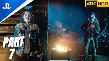 Until Dawn Gameplay Walkthrough Part 7 Full Game [4K 60FPS PS5] - No Commentary