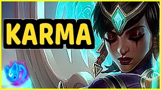 KARMA VS THRESH SUPPORT GAMEPLAY