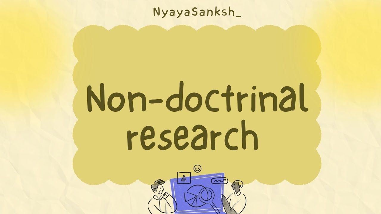 7.4 Non-doctrinal Research Method ||Legal Education and Research Methodology #youtubeshorts #shorts
