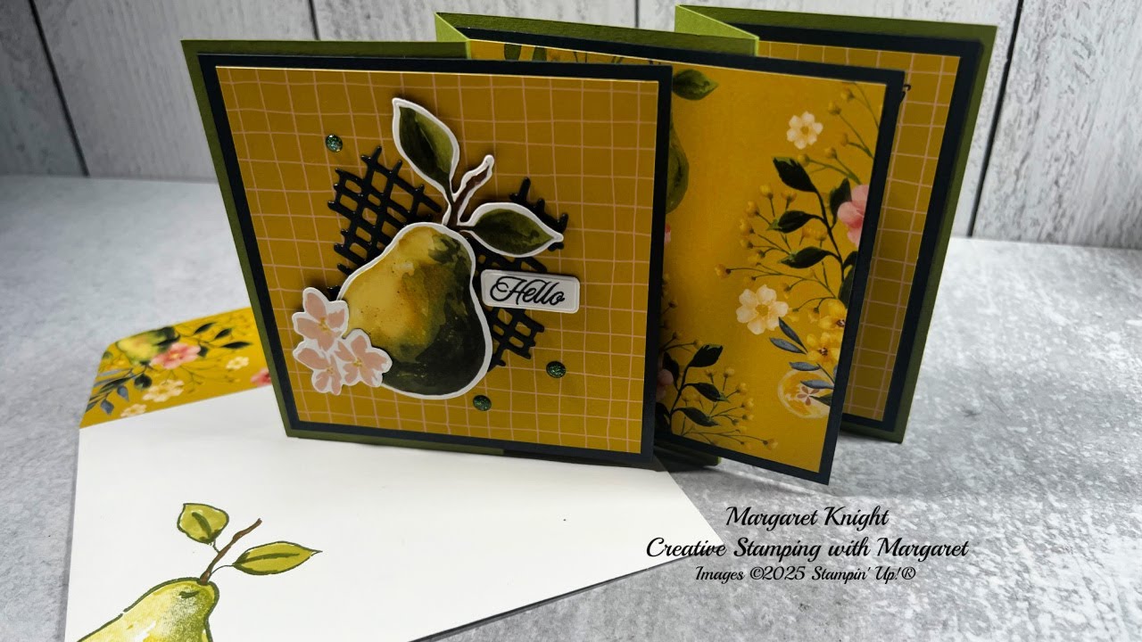 Side Cascade Accordion Fun Fold Card 