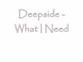 Deepside - What I Need