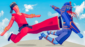 TAEKWONDO MASTER vs EVERY UNIT | Totally Accurate Battle Simulator-TABS