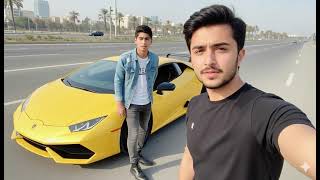  Dubai road Lamborghini drive