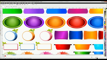 Ribbon Vectors For Brochure & Flex Free Download CDR FILE Design Word Part  # 8