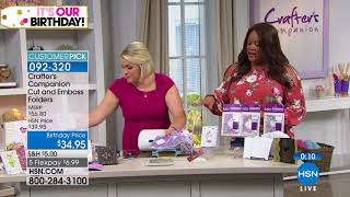 HSN | Crafter's Companion Celebration 07.11.2018 - 02 AM