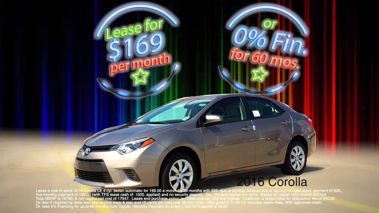 Courvelle Toyota Toyotathon 11 15 A 15 sec YouTube