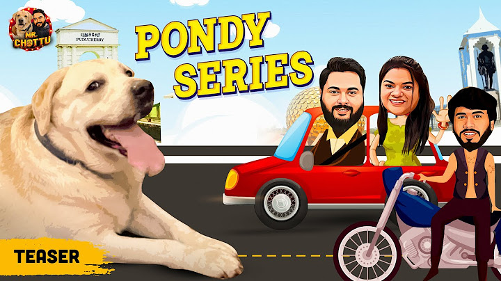 Pondy Series - Teaser😍 | Coming Soon | Mr.Chottu